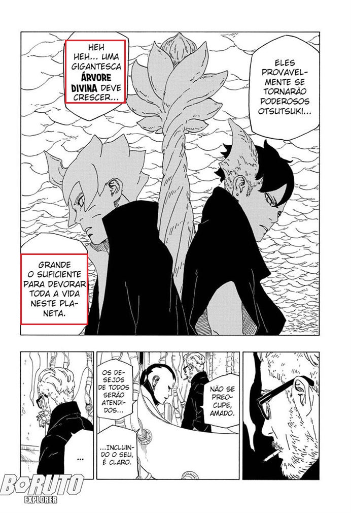 Conseguem imaginar um ser que possua mais chakra que a Kaguya? Boruto19