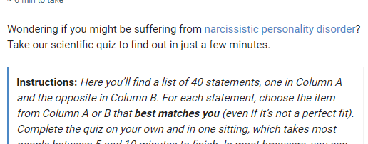 Test para medir tu grado de narcisismo. Opera_15