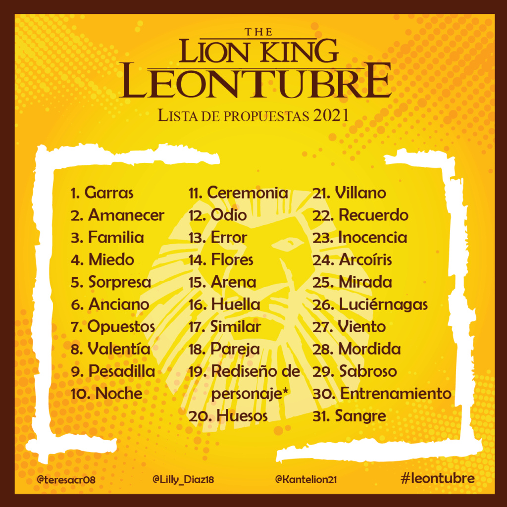 Leontubre... o sea, Inktober pero con leones xd Leontu10