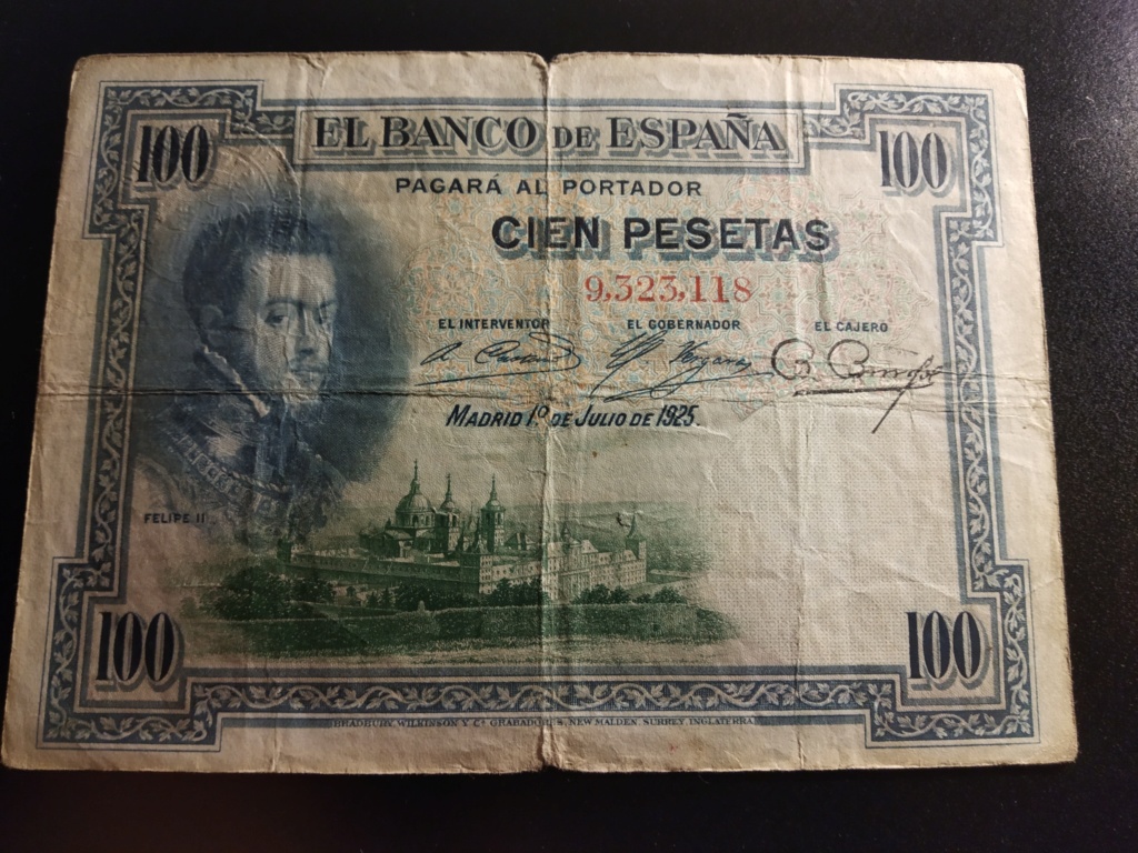 100 pesetas 1925 FELIPE II - Historia viva Img_2025
