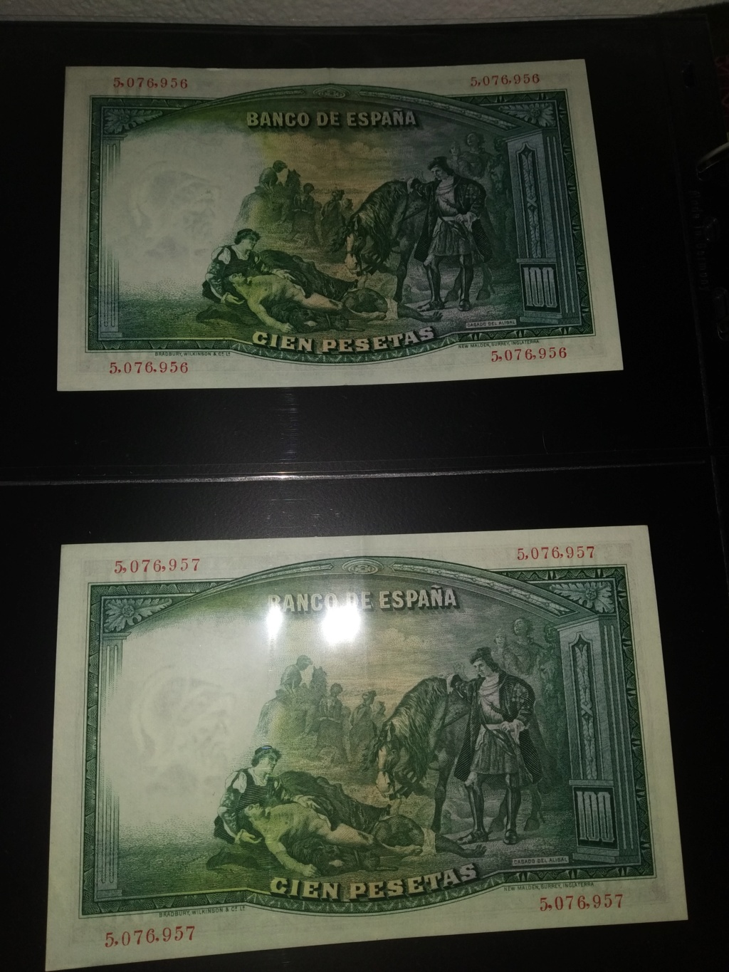 100 pesetas 1931, EL GRAN CAPITÁN y La batalla de Ceriñola Img_2055