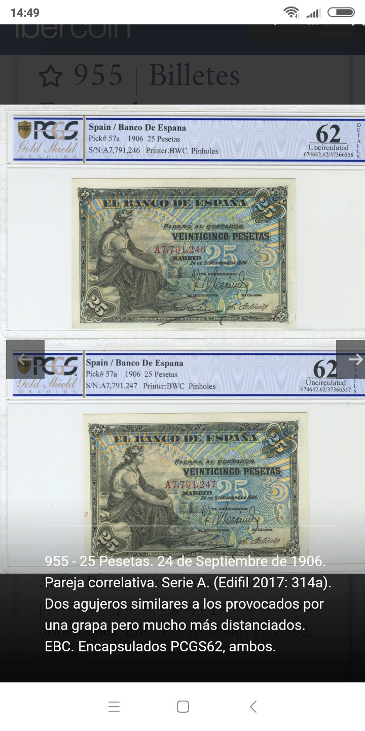 SUBASTAS NACIONALES BILLETES, cómo de rigurosas son las calidades que indican? Screen12