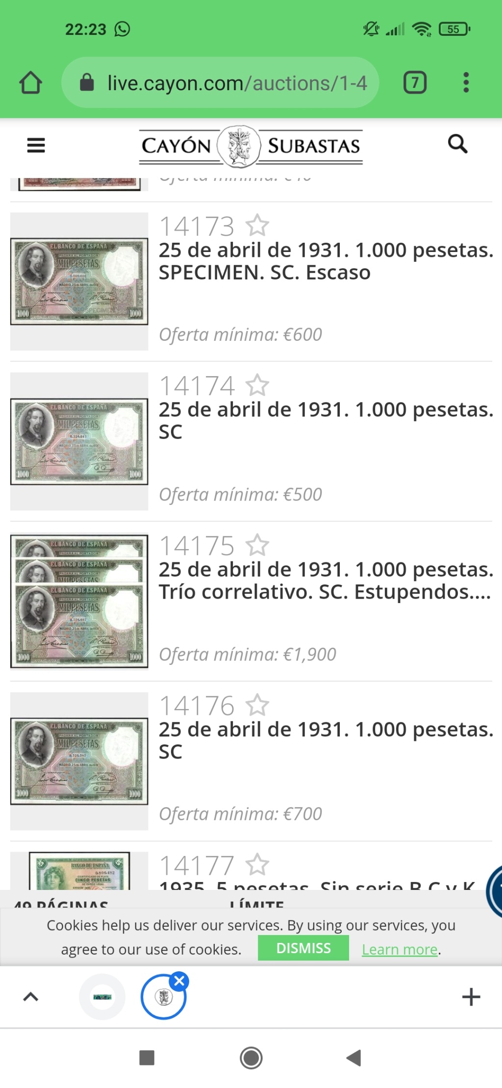 GRANDES MISTERIOS (I) - Tacos existentes 1000 pesetas 1931 Zorrilla - Página 10 Screen68