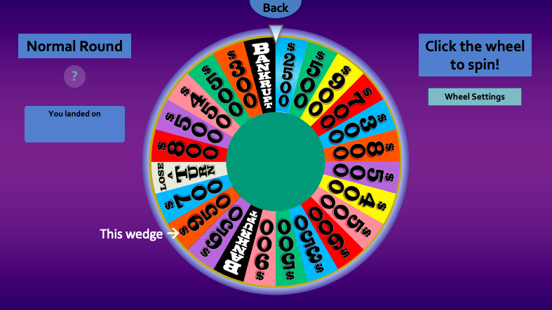 Wheel of Fortune for PowerPoint - Games by Tim - Game - Page 4 Wedged10
