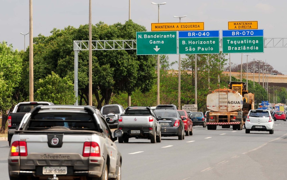 Consideradas de alto risco, rodovias federais no DF não possuem radares em funcionamento Pedrov10