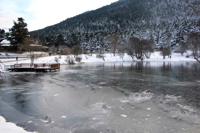 الجليد والثلج يضيفان الجمال على بحيرة كولجوك 132