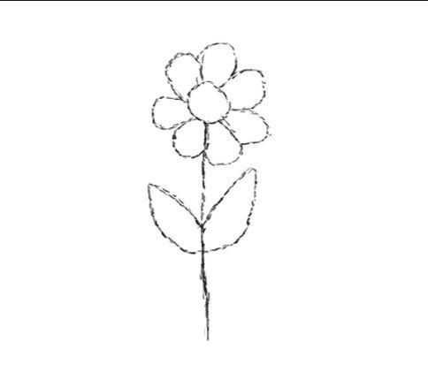 طريقة رسم الزهور في 3 خطوات بسيطة Screen16