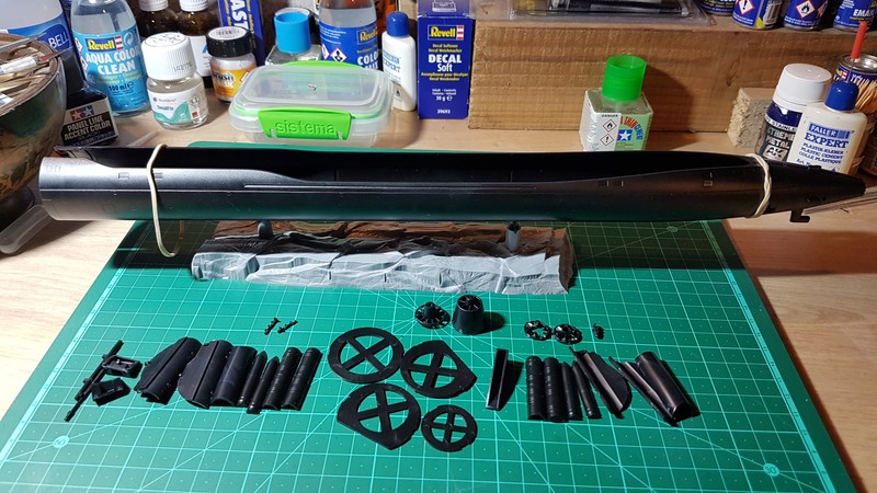 K551 "Vladimir Monomach" (classe Boreï SSBN) 1/350 20180218