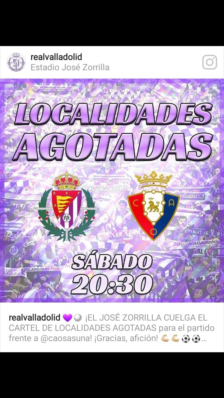 Real Valladolid - C.A. Osasuna. Sábado 2 de Junio. 20:30 - Página 2 20180512