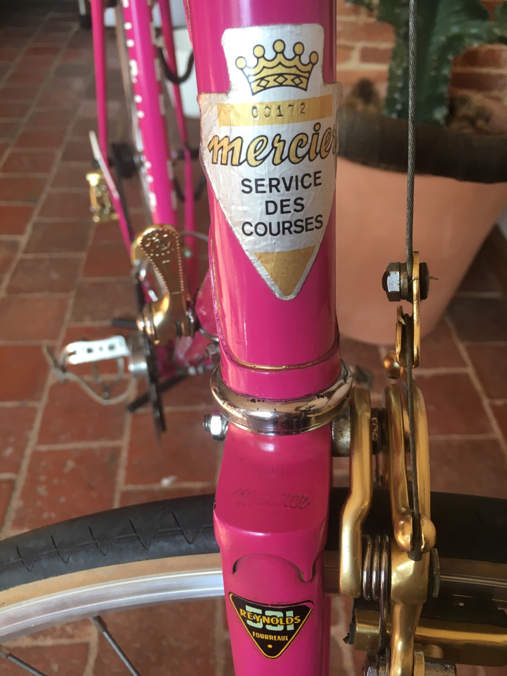 velo -  Mercier rose Gold, mon premier vélo 10210