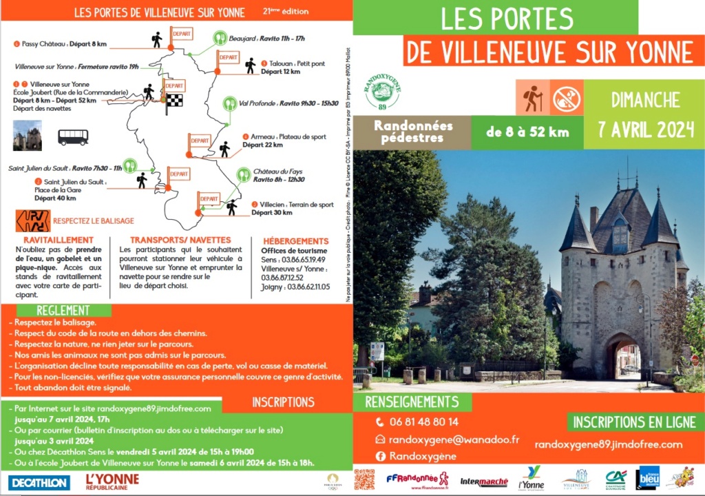 Les Portes de Villeneuve sur Yonne (89) - Dim 7 Avril 2024 A134