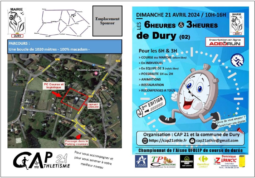 Les 6 Heures de Dury (02) - Dim 21 Avril 2024 A148
