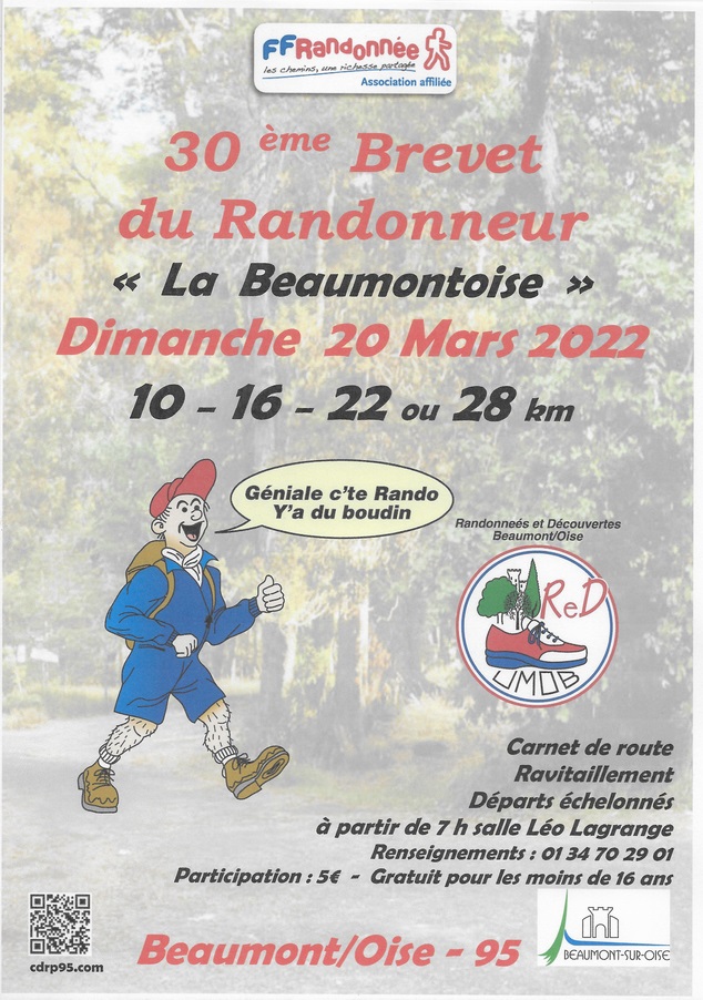 La Beaumontoise - Beaumont/Oise (95) - 28 Km - 20/03/2022 A24