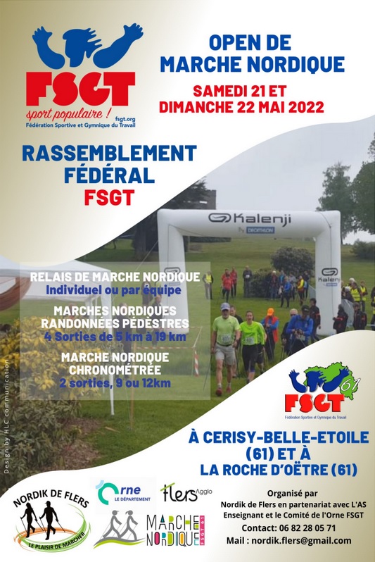 Open de Marche Nordique - Flers (61) - 21-22 Mai 2022 A26