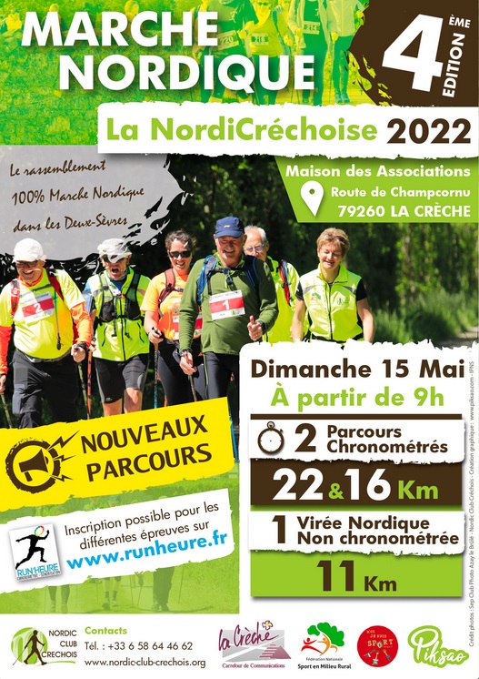 La 4ème NordiCréchoise - La Créche (79) - Dim 15 Mai 2022 A39
