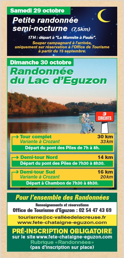 Fête de la Chataigne - Eguzon (36) - 29 Oct - 1er Nov 2022 A44