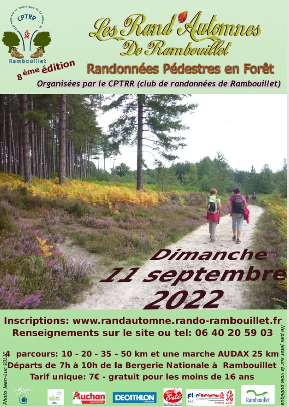 8ème Rand'Automne de Rambouillet (78) - Dim 11/09/2022 A46