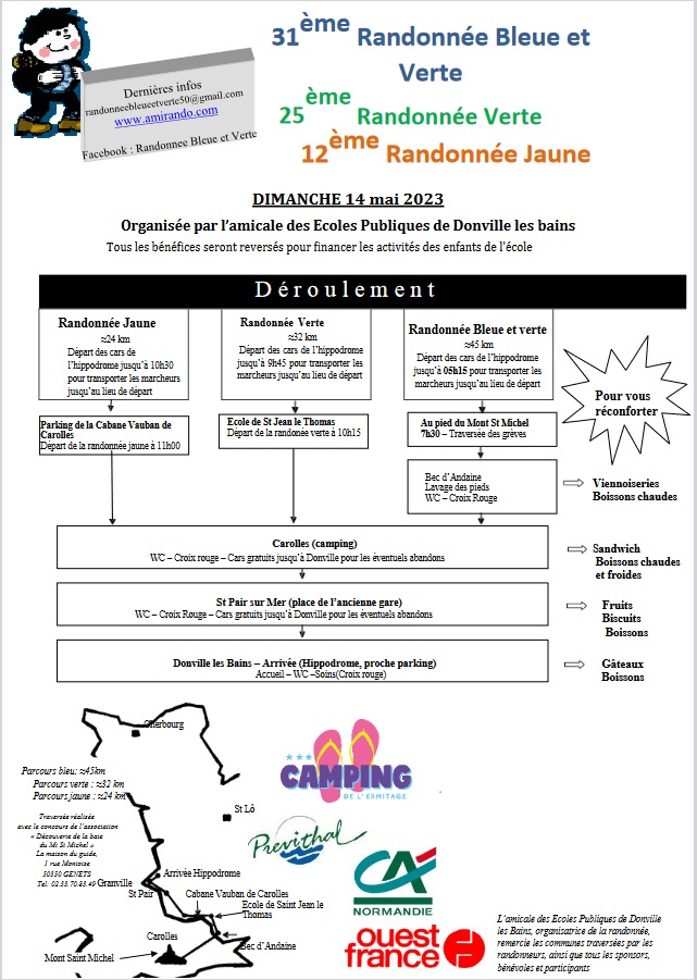 Rando Bleue et Verte - Donville les Bains (50) - 14 Mai 2023 B22
