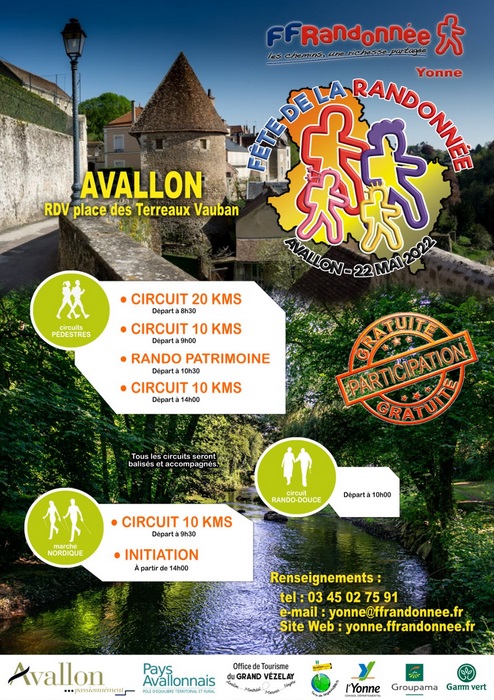 Fête de la Randonnée - Avallon (89) - Dim 22 Mai 2022 Bullet11