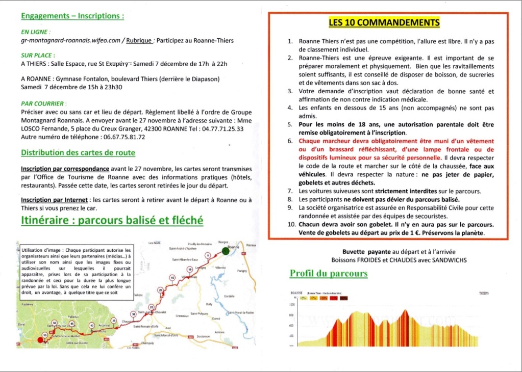 94ème Roanne - Thiers - 57 Km - Sam 7 Dec 2019 (minuit) Roanne11