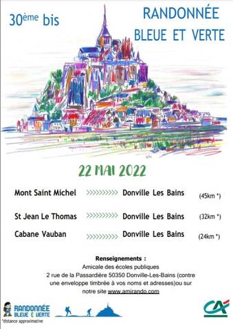 Rando Bleue & Verte - Donville les Bains (50) - 22 Mai 2022