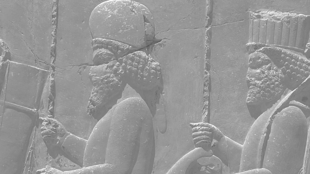 [ CINEMA4D ] Bas-Relief : Persépolis (IRAN) Bas-re11
