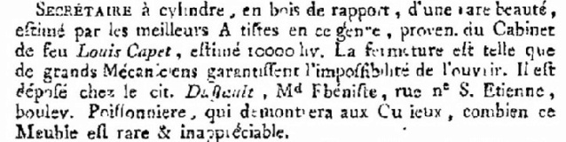 Ventes aux enchères du mobilier de Versailles et du Petit Trianon (1793) - Page 2 Page_212