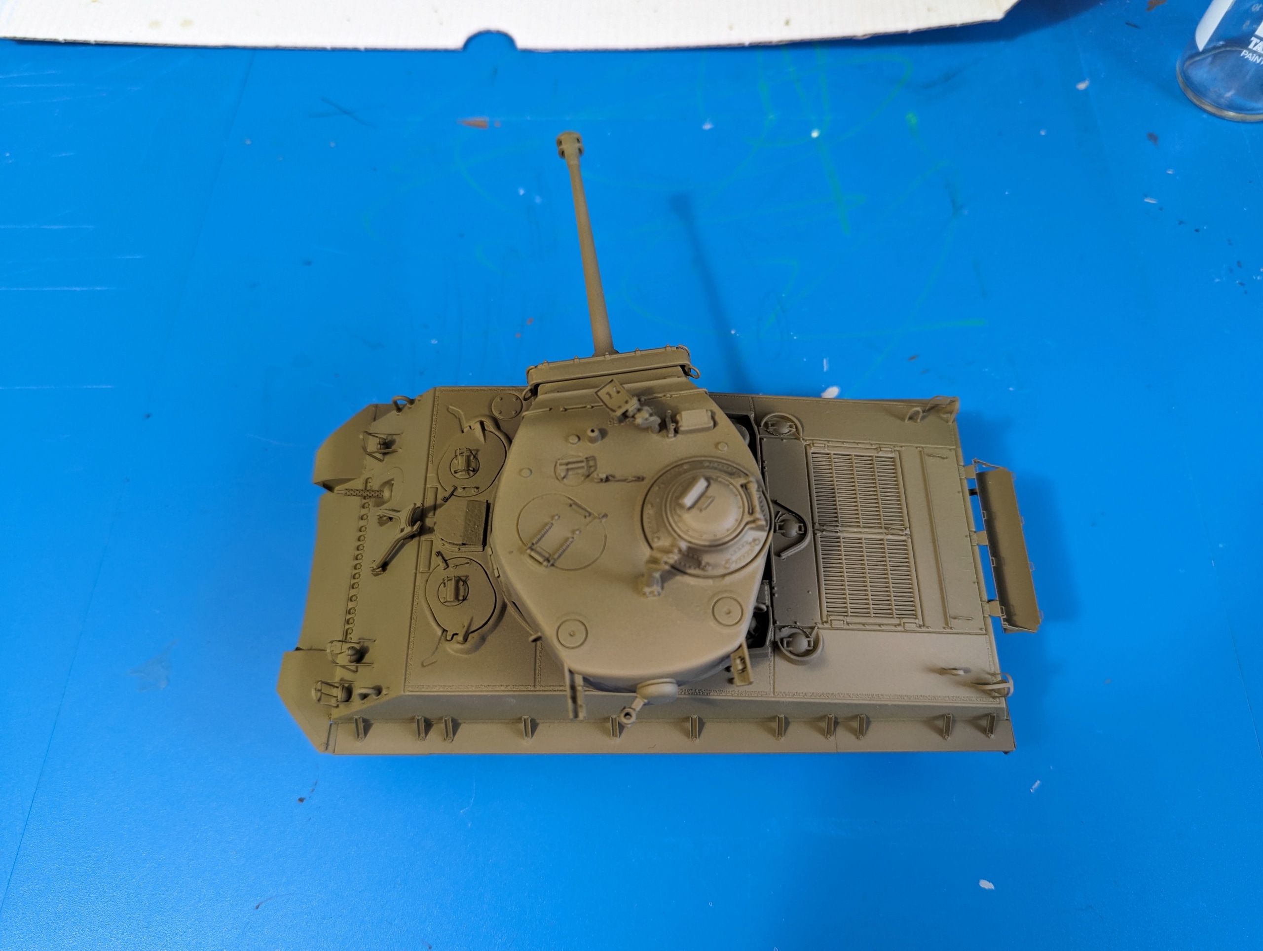 Char US Sherman M4A3E8 Fury [Italeri + PE Eduard 1/35°] de MKPanpan Pxl_2020