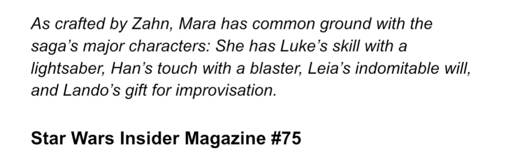 Respect Thread - Mara Jade Skywalker Respect Thread (2022) Image020