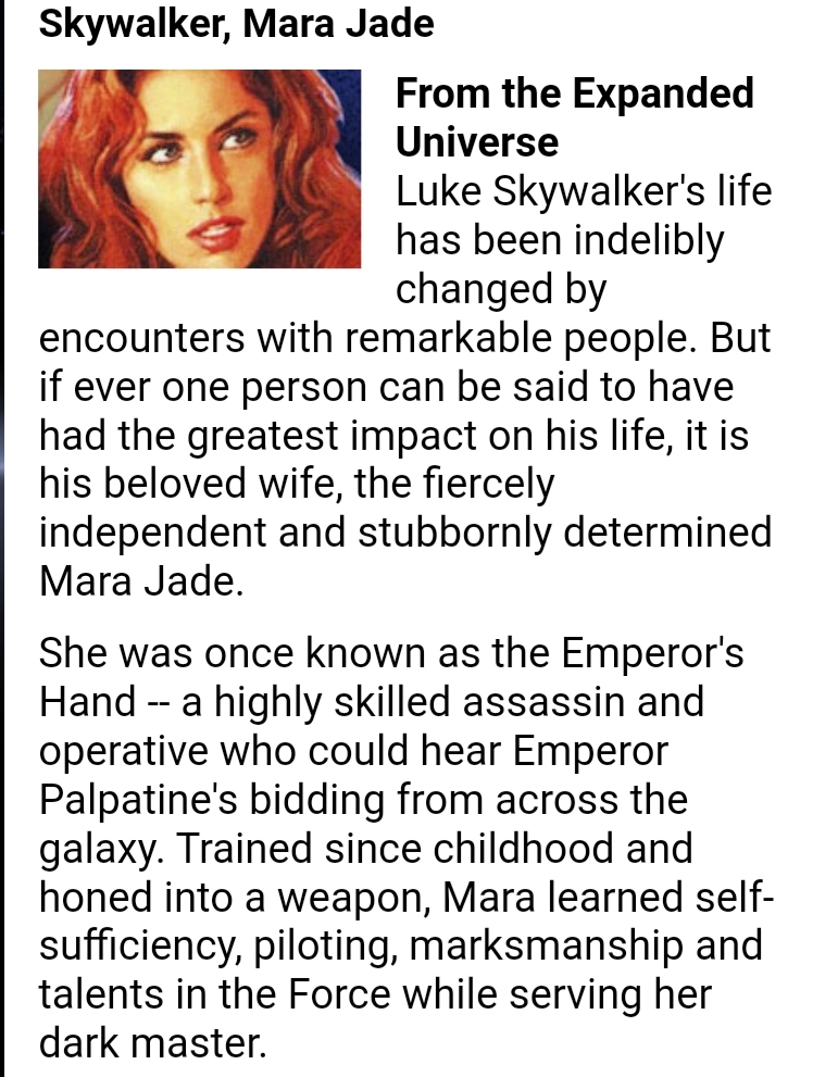 Respect Thread - Mara Jade Skywalker Respect Thread (2022) Scree112