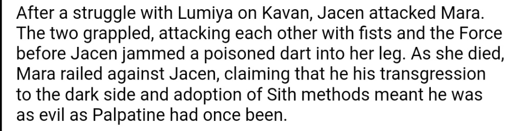 Respect Thread - Mara Jade Skywalker Respect Thread (2022) Scree128