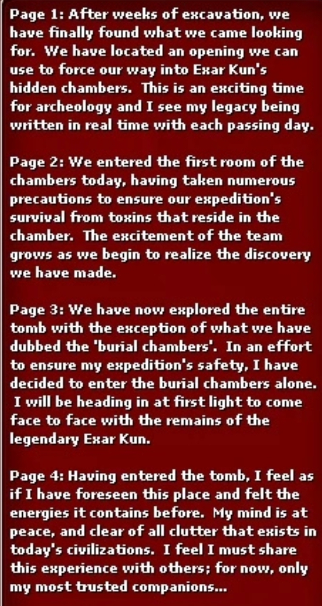 Exar Kun: The Resurrection in 1ABY Scree167