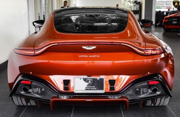 2019 Aston Martin Vantage Coupe Orange