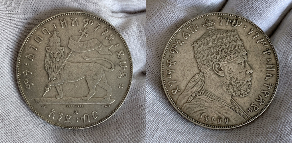 1 Birr Etiopia 1897 0123