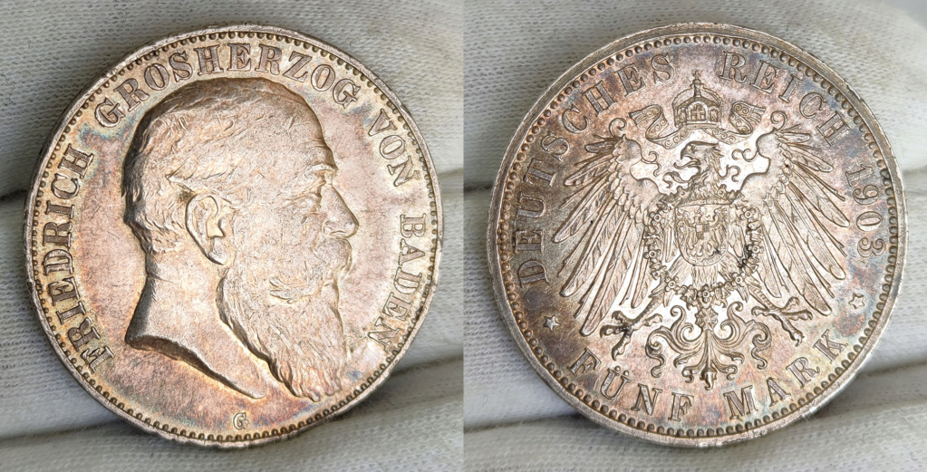 5 marcos Alemania 1903 G 0158