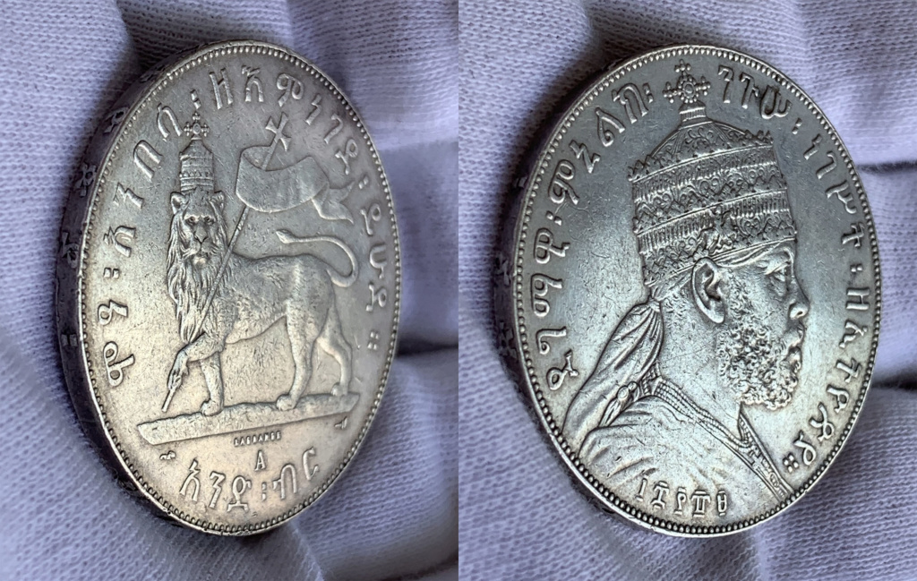1 Birr Etiopia 1897 0223