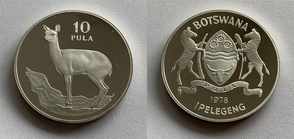 ¡¡Safari!! 10 Pula. Botsuana 1978 10_pul10