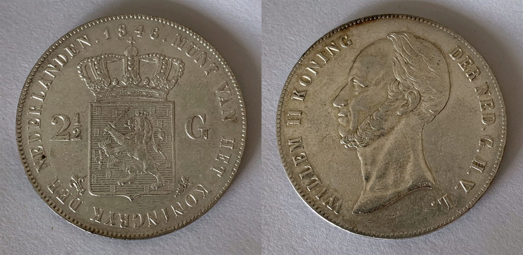 2 ½ Gulden, Países Bajos 1846 2_1_2_10