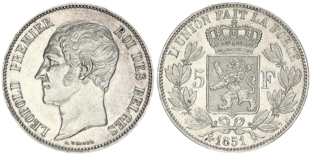 5 francos belgas 1851 5_fran10