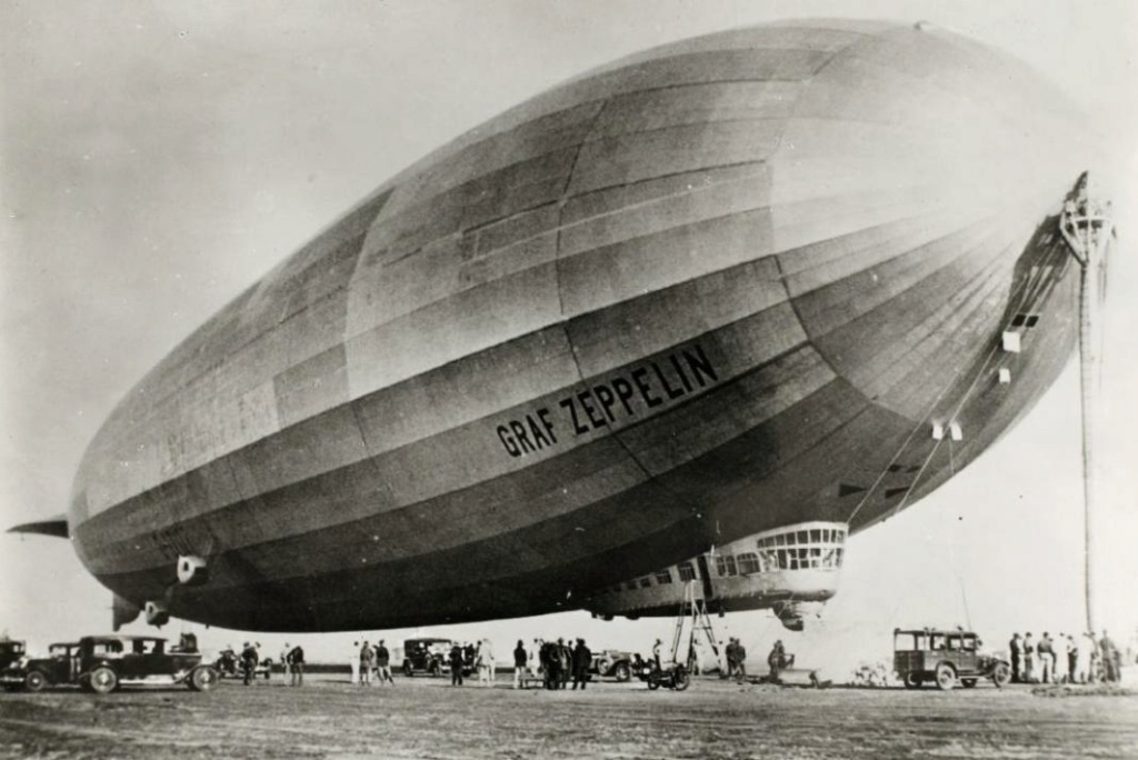  -GRAF ZEPPELIN- 5 marcos 1930 Alemania. Graff-10