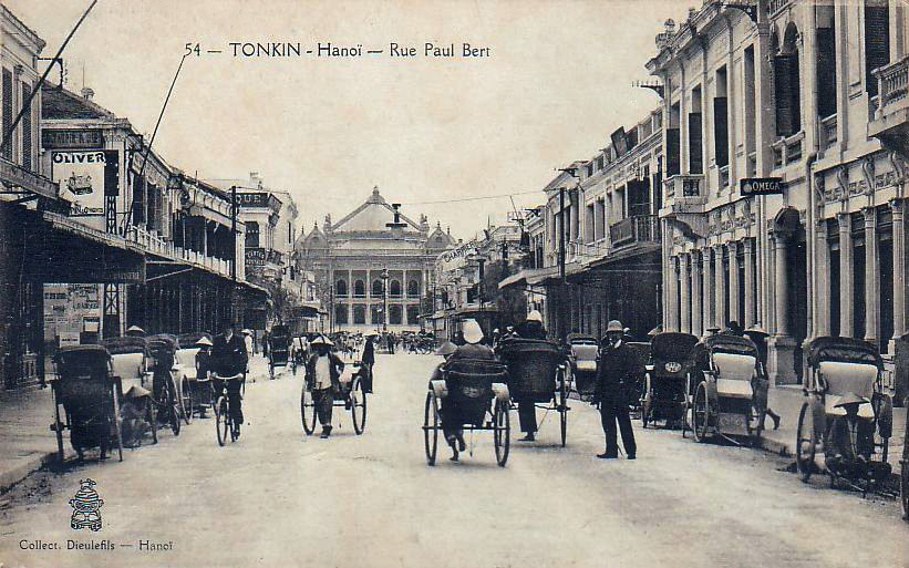 1 piastra de comercio 1913 - Indochina francesa - Hanoi_10
