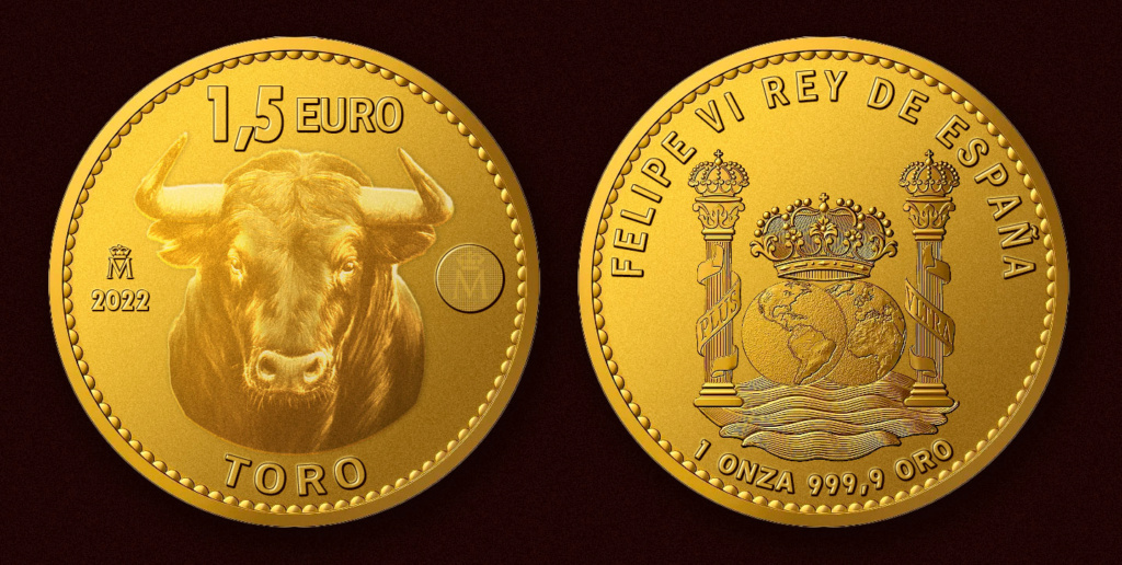 NUEVA ONZA BULLION ESPAÑOLA Toro10