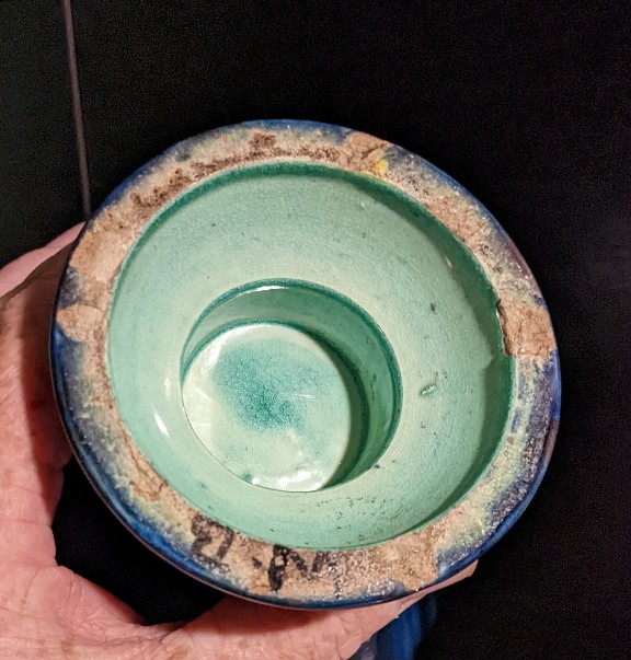 Whieldon or Belgian pottery vase Pxl_2019
