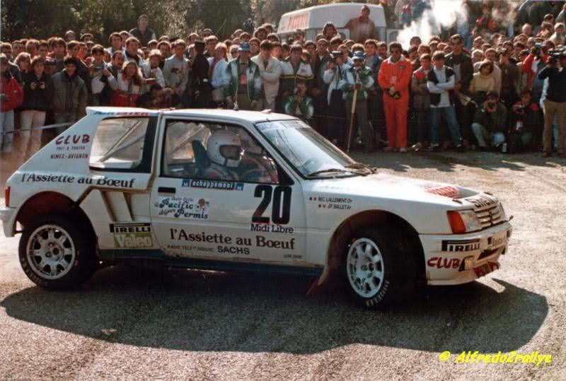 205 TURBO 16 groupe B client 10782410