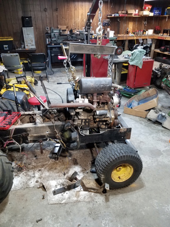 SWAP - John Deere 400 - 26hp Diesel Swap 20210913