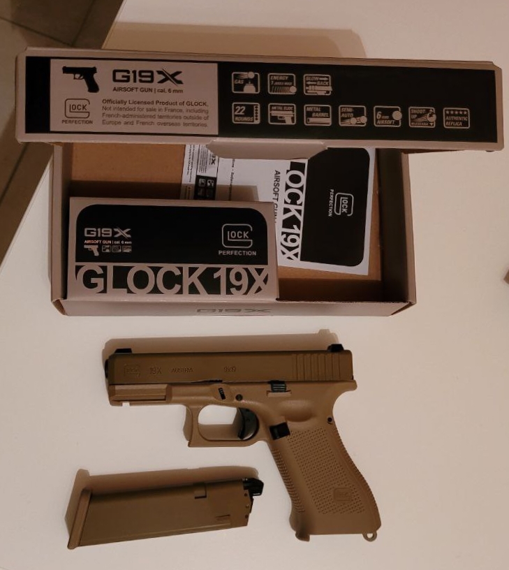 Vente réplique Umarex Glock 19x 20220226