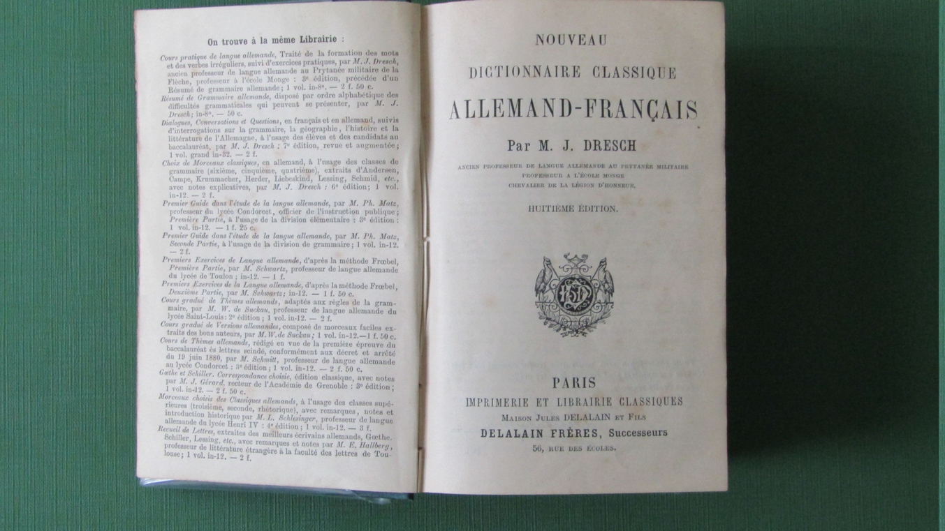 DICTIONNAIRE ALLEMAND FRANCAIS Dic_210