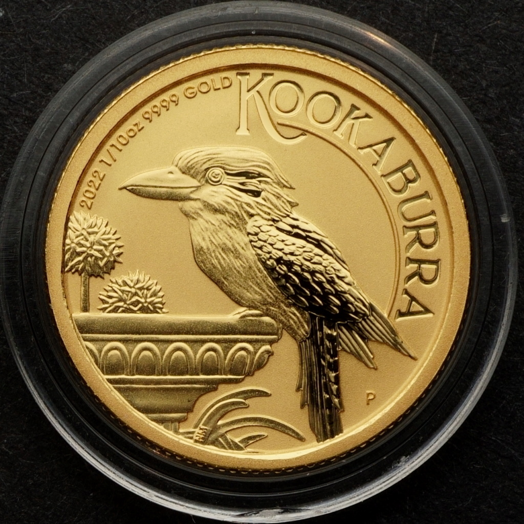 Dollaridoos - some Perth Mint 1/10oz gold. 2022_t11