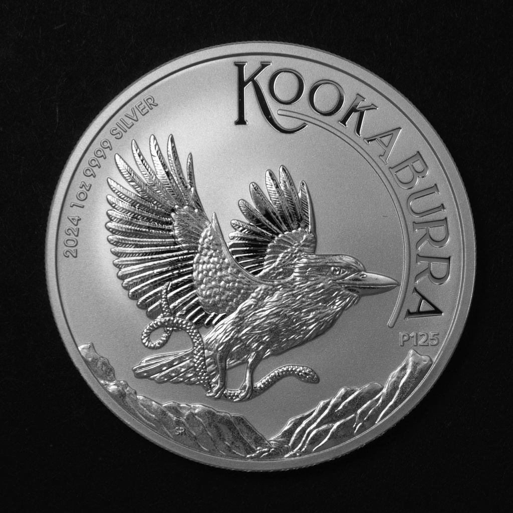 2024 Perth Mint Kookaburra with Charles III effigy