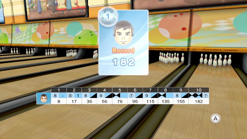 New Wii Sports Bowling High Score Zlcfzs10